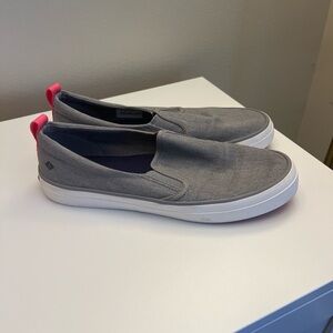 Sperry Women's Gray Slip-On Shoes